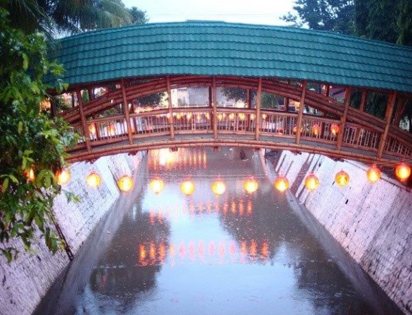 Bamboo Bridge Indonesia 1
